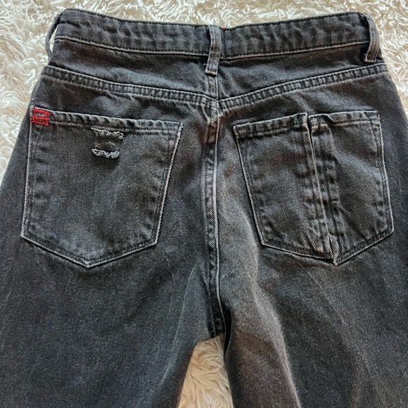 BDG Black Distressed Ankle Jeans - Picture 8 of 9